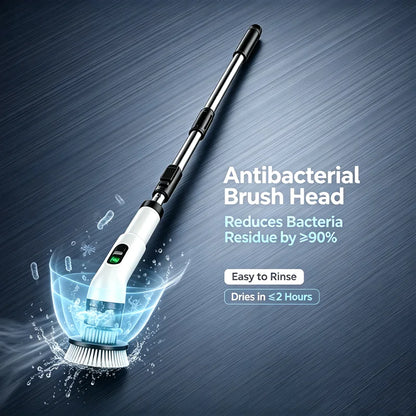 Multipurpose Cleaning Brush  Kitchen Gadgets Hair Brushes Bathroom Broom Toilet Mops Electric Household Cordless Spin Scrubber