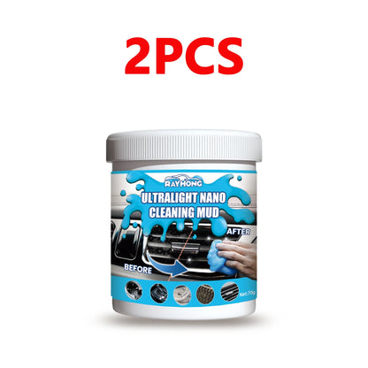 Super Car Cleaning Gel Multiuse Reusable Dirt Cleaner Gel Keyboard Laptop Auto Interior Dust Dirt Remover Gel Cleaning Tools 70g