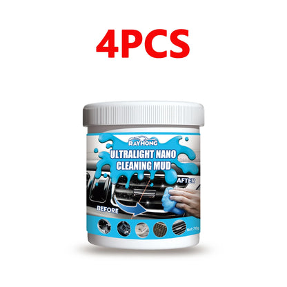 Super Car Cleaning Gel Multiuse Reusable Dirt Cleaner Gel Keyboard Laptop Auto Interior Dust Dirt Remover Gel Cleaning Tools 70g