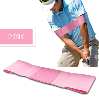 Golf Swing Gesture Corrector Elastic Training Arm Band Golf Trainer Aid for Men Women